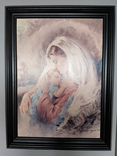 Druckbild maria mit kind - „maria,