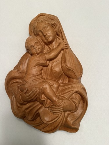 Holzrelief madonna maria - holzrelief, madonna/maria