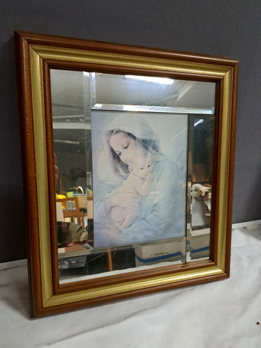 Frau mit baby maria wandbild - maria, ?