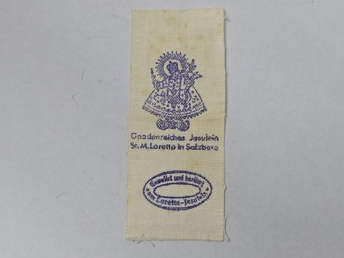 Altes stoff andachtsbild - andachtsbild, maria