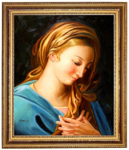 ölbild betende madonna - Ölbild, madonna,