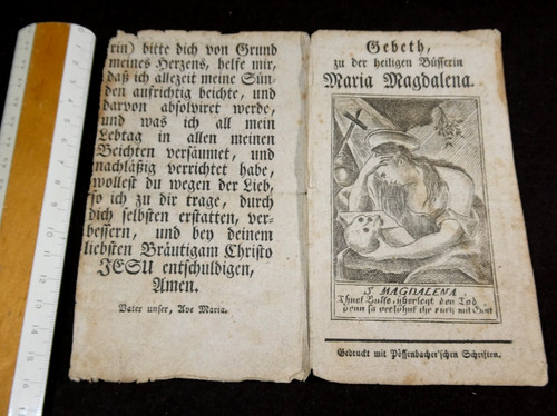 Andachtsbild holy card - andachtsbild,