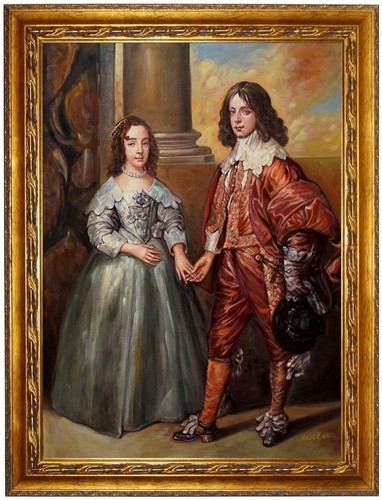 ölbild wilhelm und seine - Ölbild,