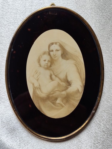 Antikes andacht bild maria - antikes,