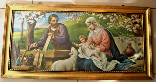Heiligenbild schlafzimmerbild - heiligenbild,