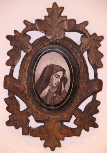 Maria bild geschnitzten - im,
