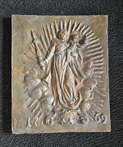 Antikes relief heiligenbild - antikes,