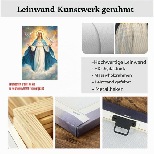 Leinwandbild jungfrau maria - leinwandbild,