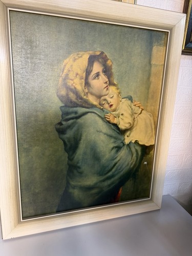 Maria mit jesuskind 78x64cm - mit,