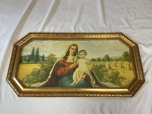 Gerahmtes heiligenbild druck - heiligenbild,