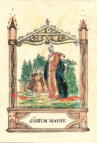 Andachtsbild jesus maria - andachtsbild, ,jesus