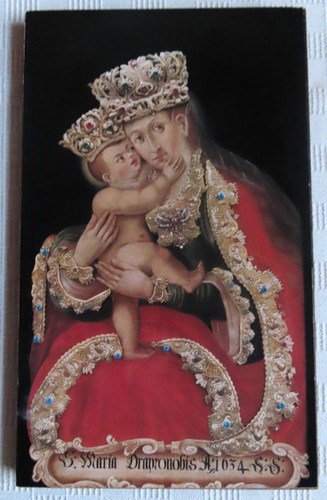 Altes marienbild 28x17cm - altes,