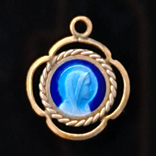Anhänger pilgermedaille maria - anhänger,