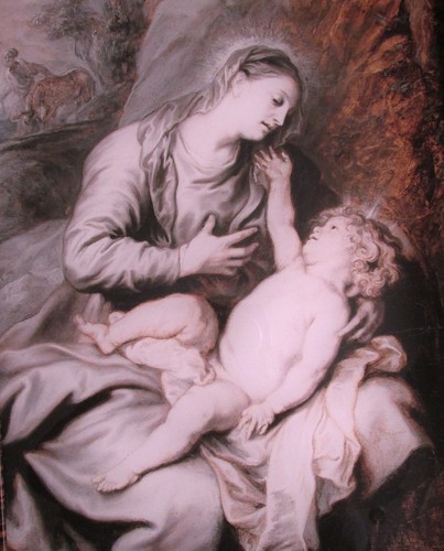 Maria mit kind - maria,