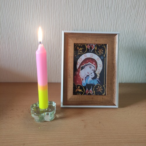 Maria mit jesus ikonenbild - maria,