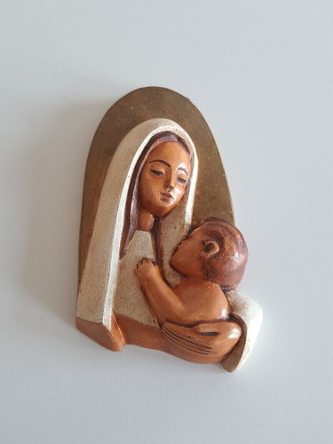 Vintage keramik reliefbild - vintage,