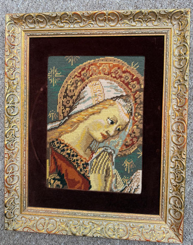 Gobelin stickbild madonna - stickbild,