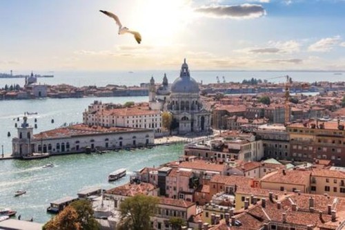 Wandbild venedig panorama - wandbild:, venedig-panorama