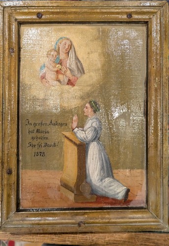 Votiv tafel 1873 voto - 1873, ex
